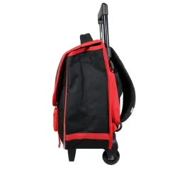Cartable à roulettes Jurassic World 38 cm - 2 compartiments - rouge - Bagtrotter