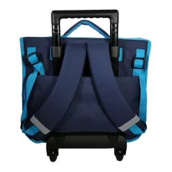 Cartable à roulettes Jurassic World - 2 compartiments - bleu - Bagtrotter
