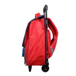 Cartable à roulettes Ligue 1 38 cm - 2 compartiments - gris - Bagtrotter