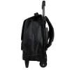 Cartable à roulettes Tortues Ninja 38 cm - 2 compartiments - noir - Bagtrotter