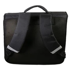 Cartable avec rabat réversible Jurassic World - 2 compartiments - noir - Bagtrotter