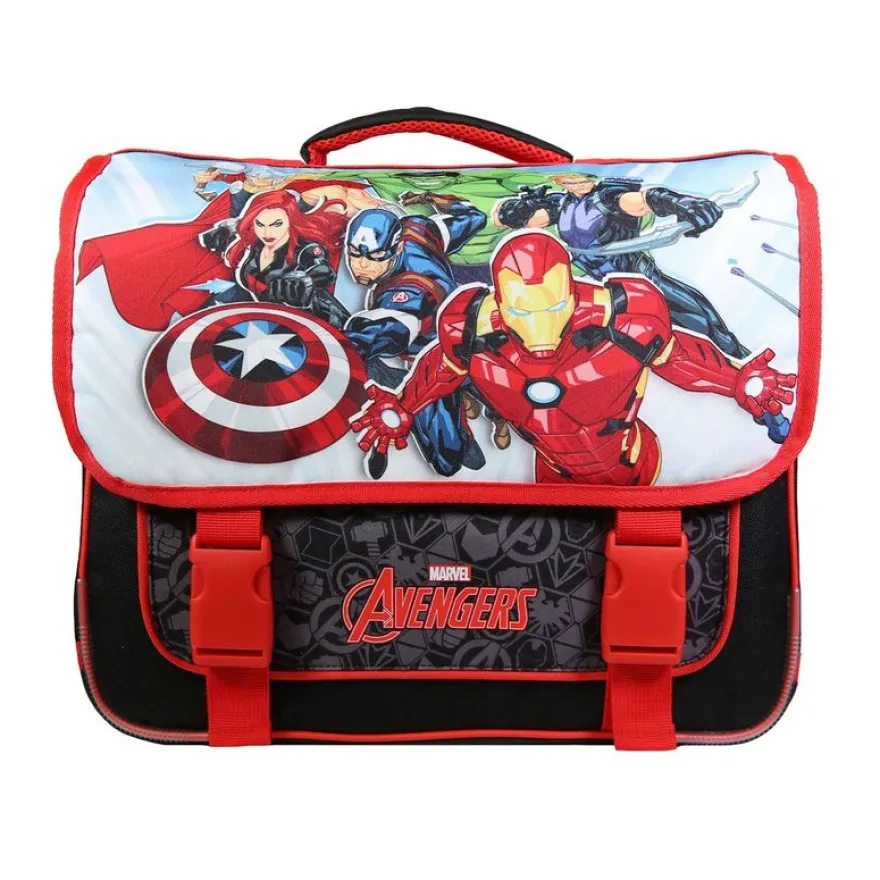 Cartable Avengers 38 cm - 2 compartiments - multicolore - Bagtrotter