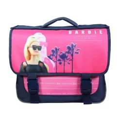 Cartable Barbie 38 cm - 2 compartiments - rose - Bagtrotter