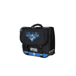 Cartable Batman Darknight 38 cm - 2 compartiments - noir - Kid'Abord