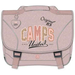Cartable Camps Lovely 38 cm - 2 compartiments - rose - Kid'Abord