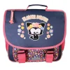 Cartable Chacha - 36 cm - 2 compartiments - Marine - Kid'Abord
