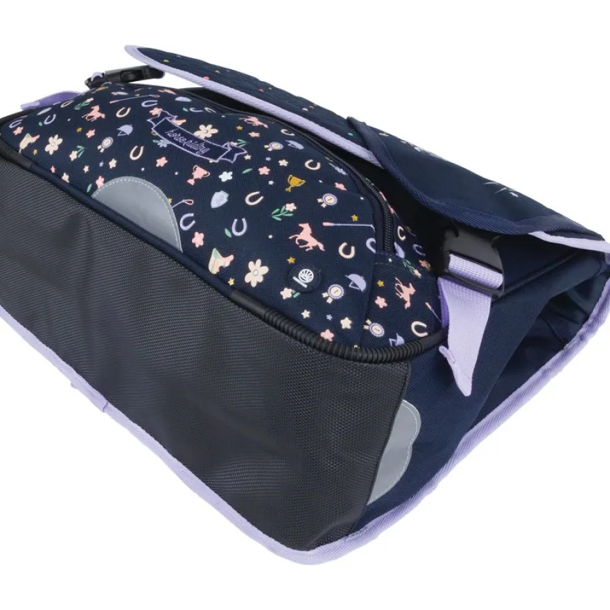 Cartable Cheval - 38 cm - 2 compartiments - Oberthur