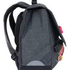 Cartable Cheval - 38 cm - 2 compartiments - gris chine - Oberthur