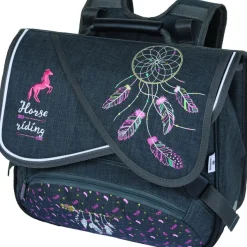 Cartable Cheval 38 cm - 2 compartiments - Oberthur