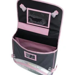 Cartable Cosmic Girl - 38 cm - 2 compartiments - gris anthracite - Oberthur