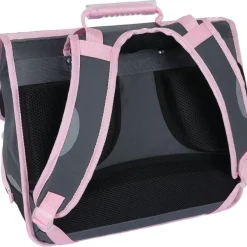 Cartable Cosmic Girl - 38 cm - 2 compartiments - gris anthracite - Oberthur