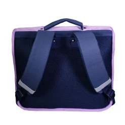 Cartable Cybel - 38 cm - 2 compartiments - bleu - Bagtrotter