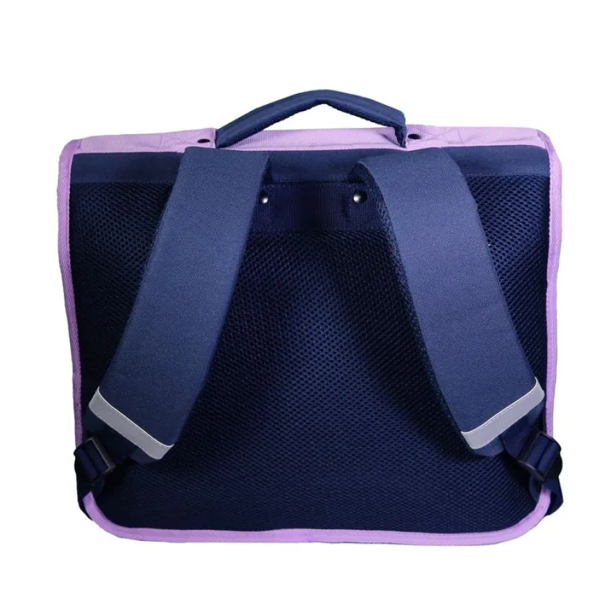 Cartable Cybel - 38 cm - 2 compartiments - bleu - Bagtrotter