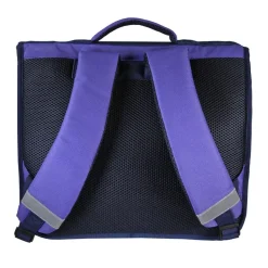 Cartable Cybel - 38 cm - 2 compartiments - Violet - Bagtrotter