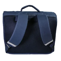 Cartable Cybel - 38cm - 2 compartiments - marine - Bagtrotter