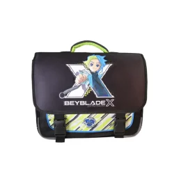 Cartable 3D Beyblade X - 38 cm - 2 compartiments - Noir - Bagtrotter