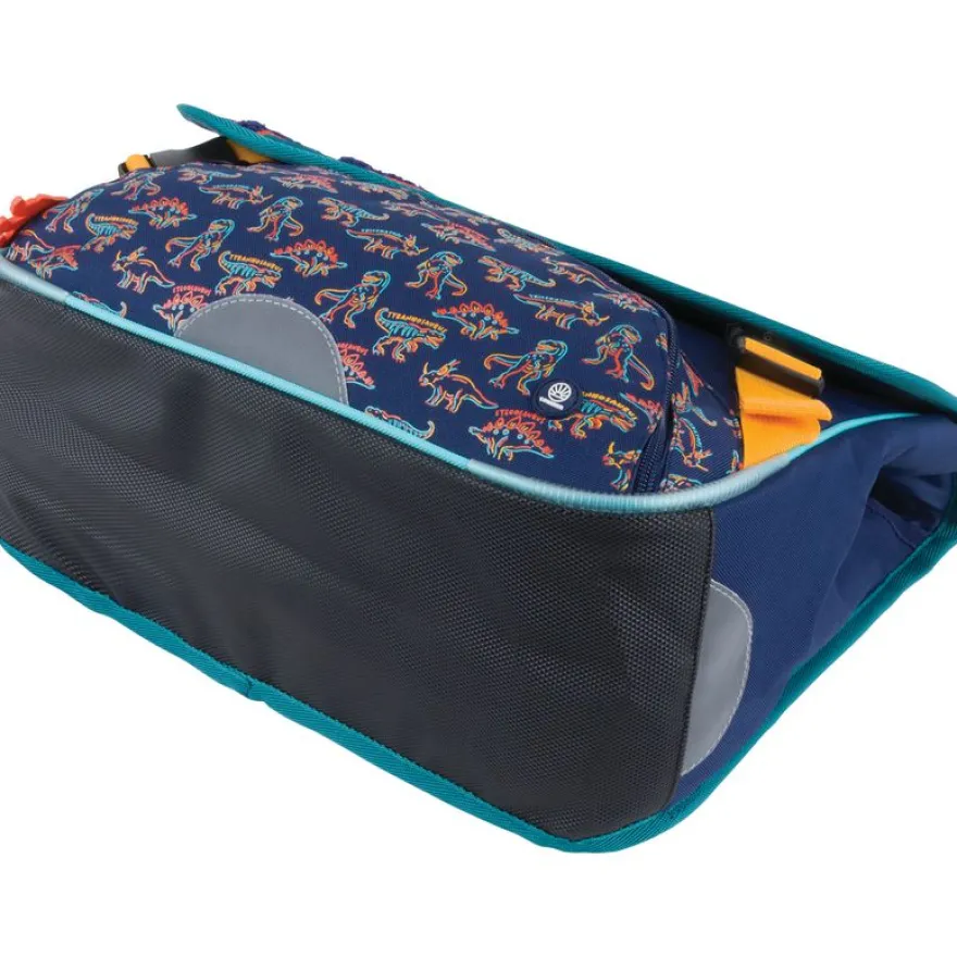 Cartable Dino - 38 cm - 2 compartiments - Oberthur