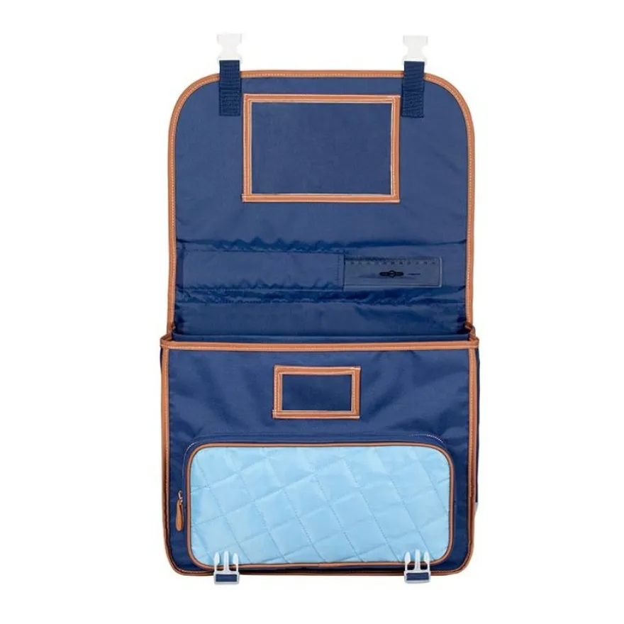 Cartable Equestre - 38 X 32 15 cm - 2 compartiments - Viquel