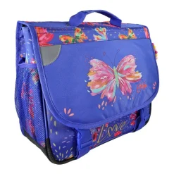 Cartable Ettavee - 38 cm - 2 compartiments - Bleu - Kid'Abord