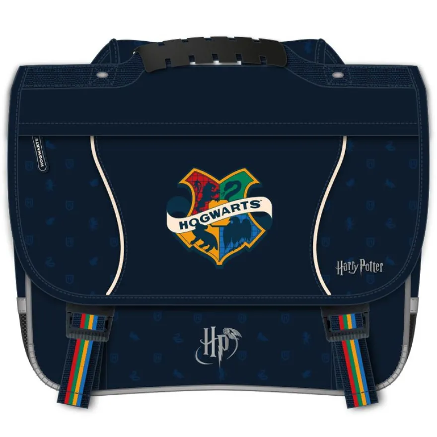 Cartable Harry Potter Collège 38 cm - 2 compartiments - Hogwarts - Kid'Abord