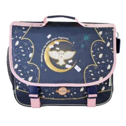 Cartable Hedwig - 38 cm - 2 compartiments - Marine - Kid'Abord