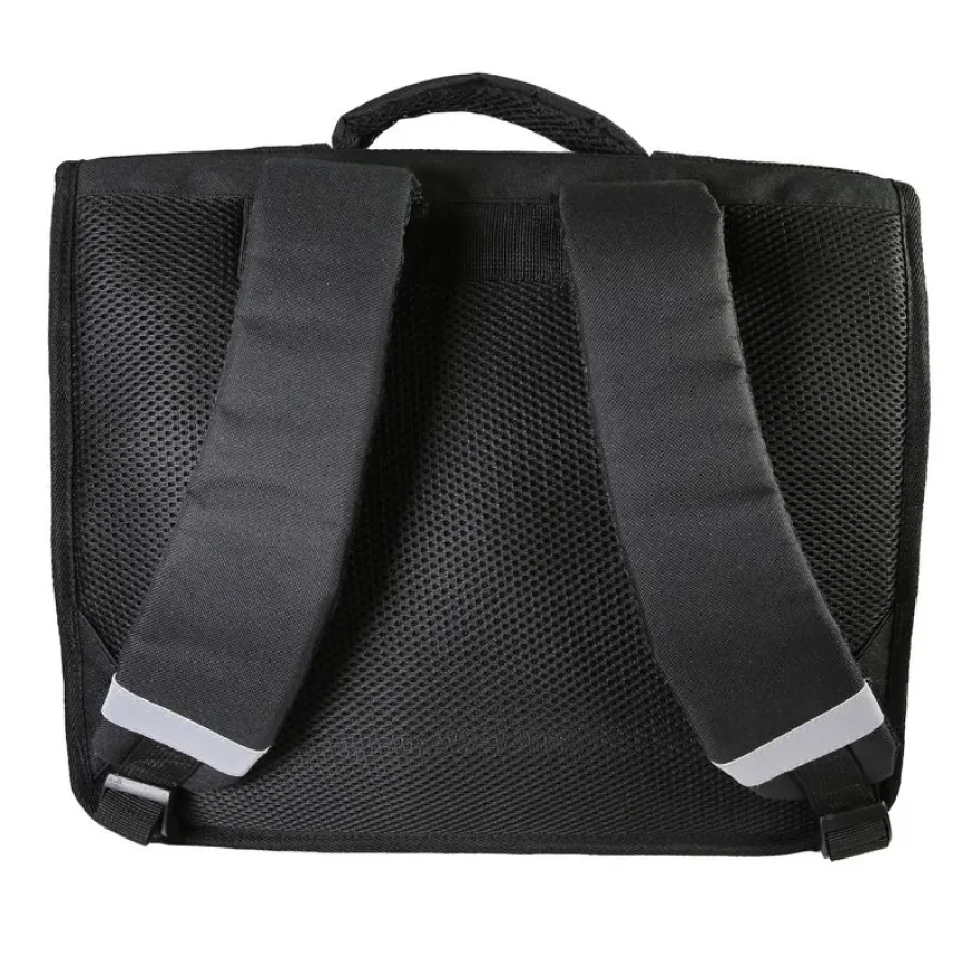 Cartable Jurassic world - 38cm - 2 compartiments - noir - Bagtrotter