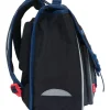 Cartable Kickers Boy - 38 cm - 2 compartiments - noir et gris chine - Oberthur