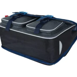 Cartable Kickers Boy - 38 cm - 2 compartiments - noir et gris chine - Oberthur