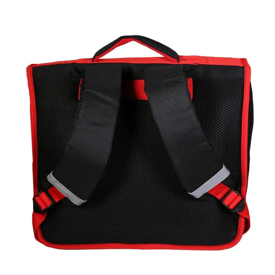 Cartable Kung Fu Panda - 38 cm - 2 compartiments - rouge - Bagtrotter