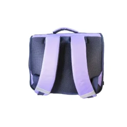 Cartable Lililou - 38 cm - 2 compartiments - Violet - Bagtrotter