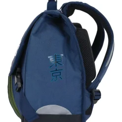 Cartable Manga - 38 cm - 2 compartiments - marine - Oberthur
