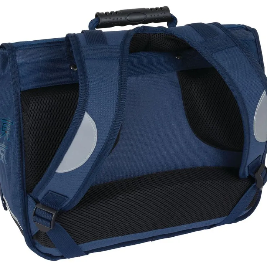 Cartable Manga - 38 cm - 2 compartiments - marine - Oberthur
