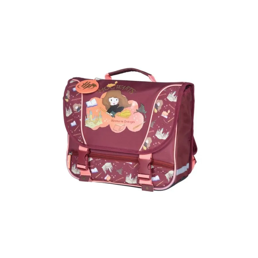 Cartable marternelle Harry Potter Chibi - 35 cm - 2 compartiments - Harry ou Hermione - Kid'Abord