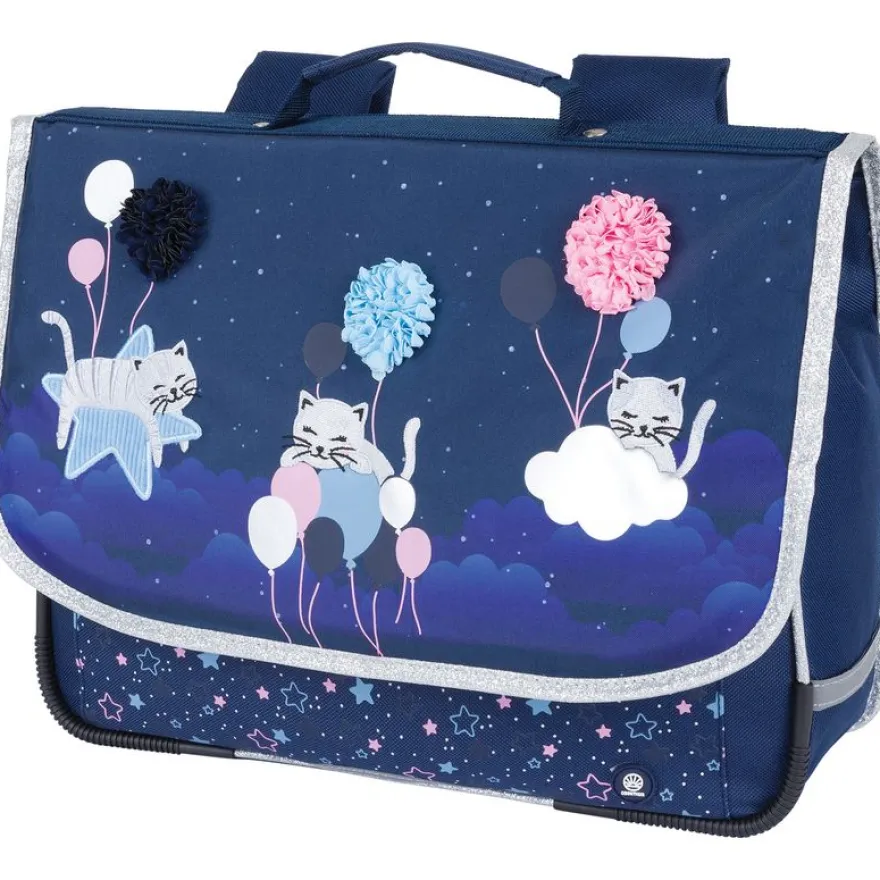 Cartable maternelle Chaton - 35 cm - 1 compartiment - Oberthur