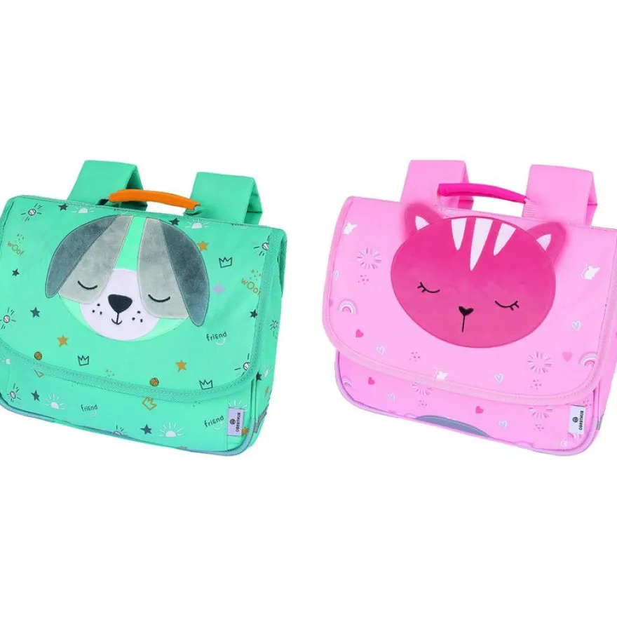 Cartable maternelle Doudou - 32 cm - 2 compartiments - 2 modèles disponibles - Oberthur