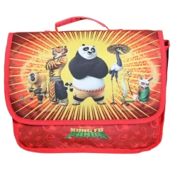 Cartable maternelle Kung Fu Panda - 1 compartiment - rouge - Bagtrotter