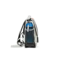 Cartable maternelle réversible Rocket - 35 cm - 1 compartiment - gris - Pol Fox