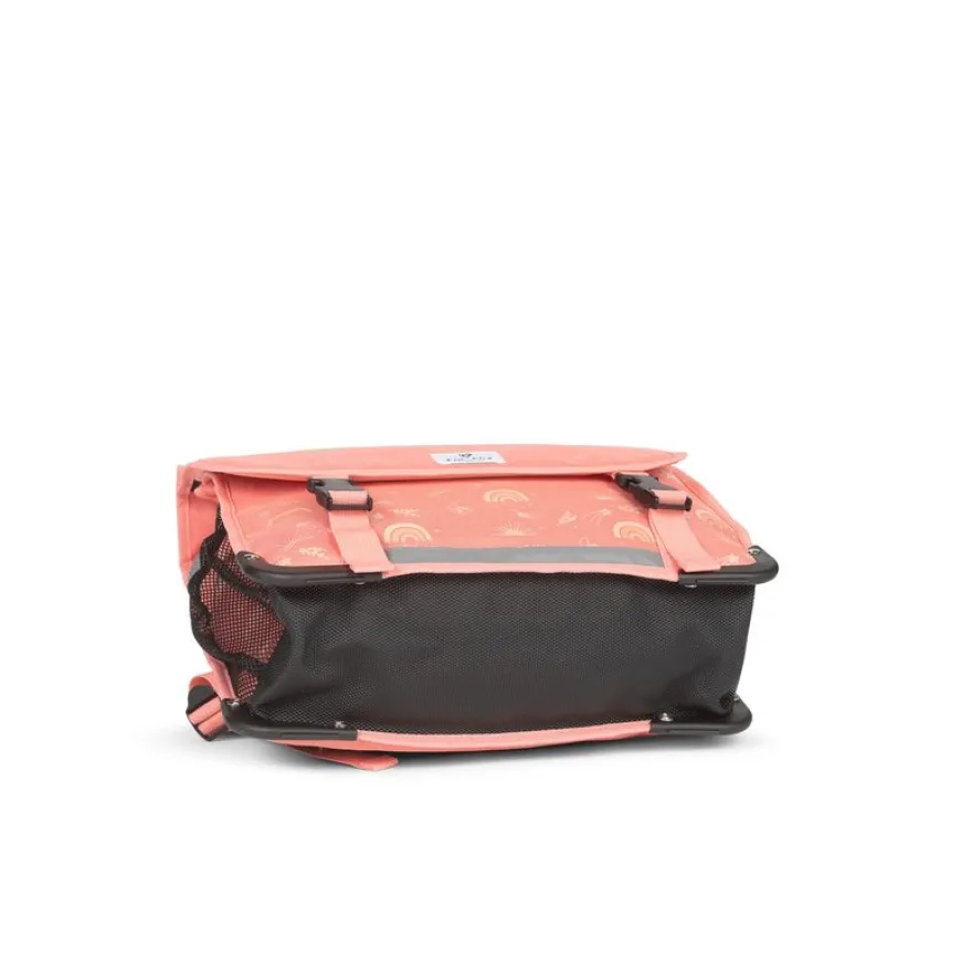Cartable maternelle réversible Moonlight - 35 cm - 1 compartiment - rose - Pol Fox