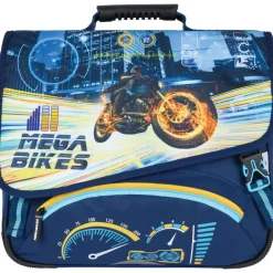 Cartable Megacars / Megabikes - 38 cm - 2 compartiments - 2 modèles disponibles - Oberthur