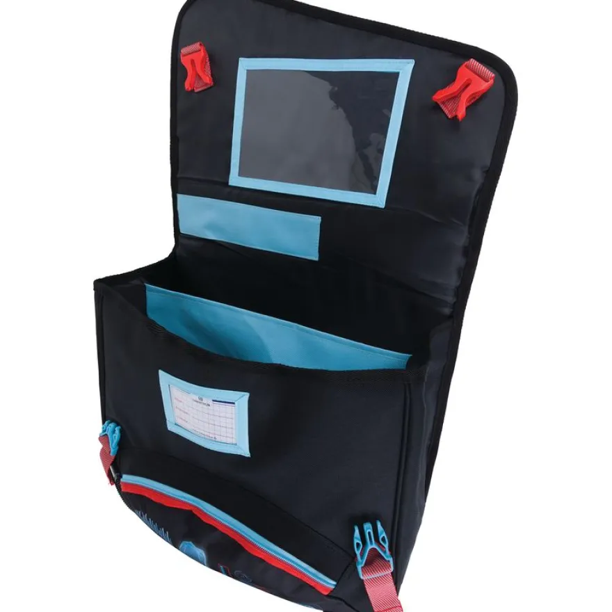 Cartable Megacars ou Megabikes - 38 cm - 2 compartiments - Oberthur