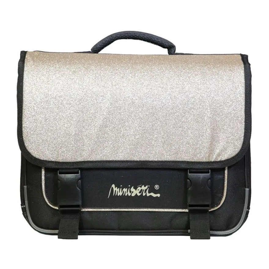 Cartable Miniseri 38 cm - 2 compartiments - or - Bagtrotter