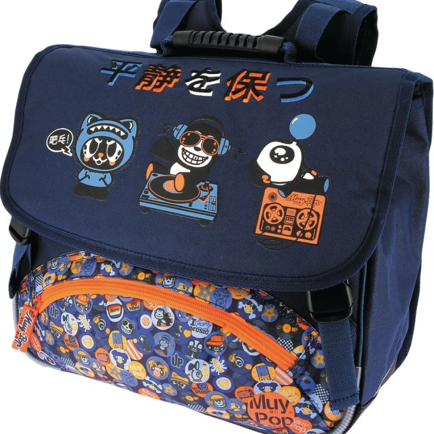 Cartable Muy Pop Primaire - 38 cm - 2 compartiments - Oberthur