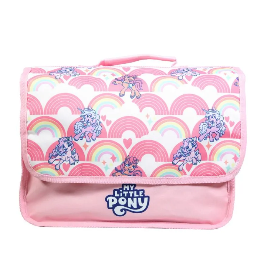 Cartable My Little pony - 32cm - 1 compartiment - rose - Bagtrotter
