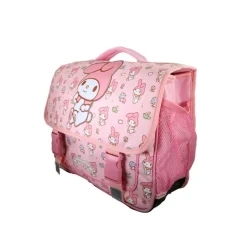 Cartable My Melody - 38 cm - 2 compartiments - Rose - Kid'Abord