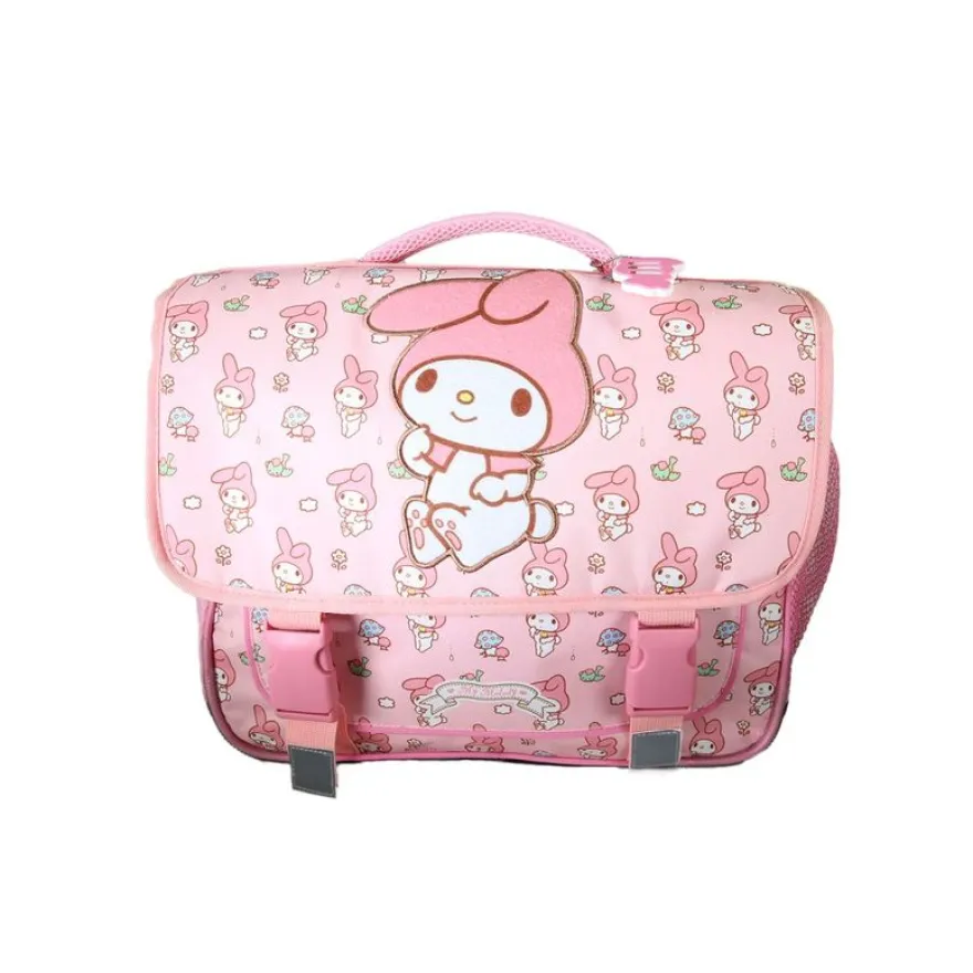 Cartable My Melody - 38 cm - 2 compartiments - Rose - Kid'Abord