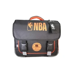 Cartable NBA - 38 cm - 2 compartiments - Noir - Bagtrotter