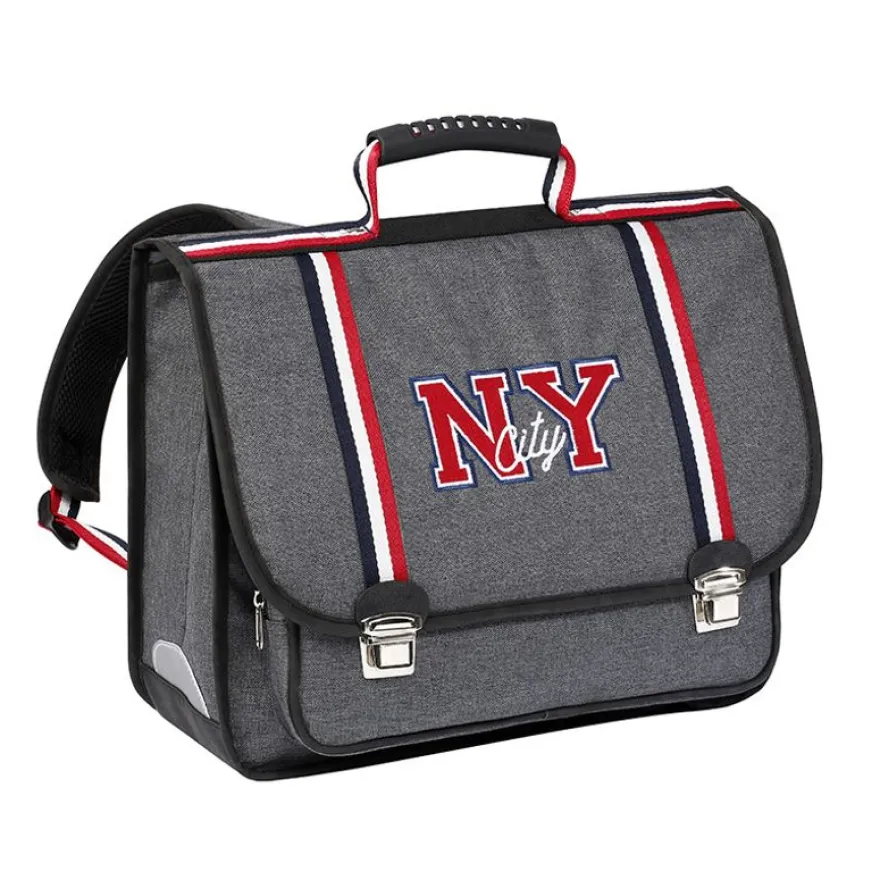 Cartable New-York City 38 cm - 2 compartiments - Exclusivité Bureau Vallée - Viquel