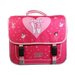 Cartable Phileas Danseuses 38 cm - 2 compartiments - rose - Bagtrotter