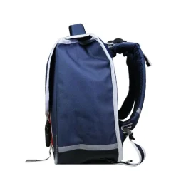 Cartable Phileas Rugby 38 cm - 2 compartiments - bleu - Bagtrotter