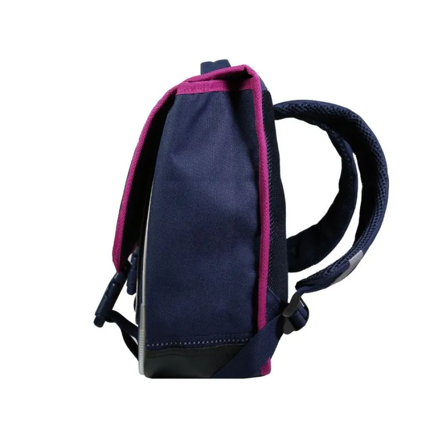 Cartable Poivre Blanc princesse 38 cm - 2 compartiments - bleu - Bagtrotter